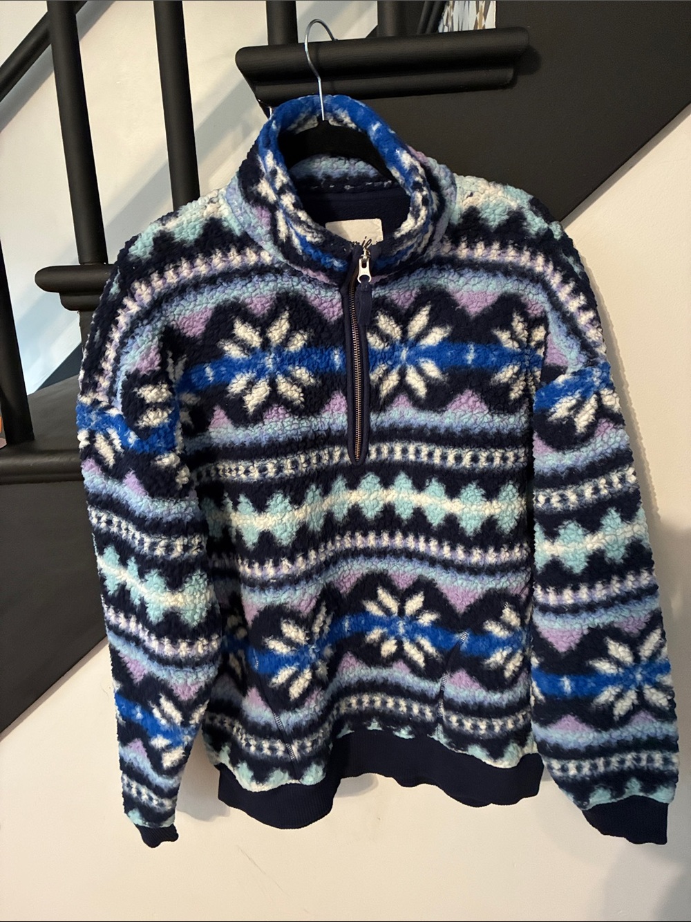 Aerie fleece quarter zip pullover